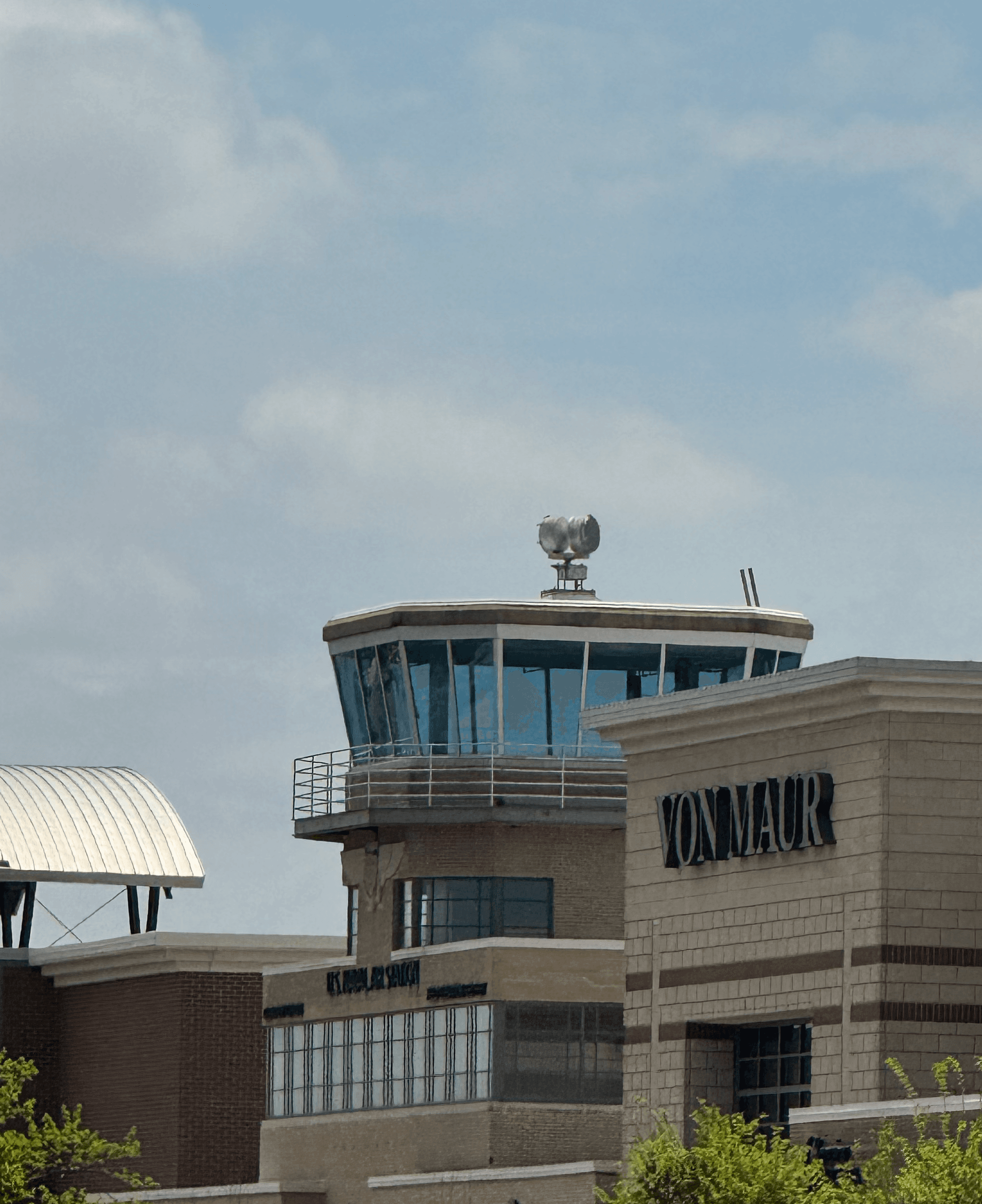 Former U.S. Naval Air Station Tower at The Glen Town Center in Glenview, IL - photographed by El Dorado Creative